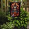 Edge Collections - 11 1/4" X 15 1/2" - Multicolor - Garden Shih Tzu Witchy Halloween Garden Flag - 1 Piece
